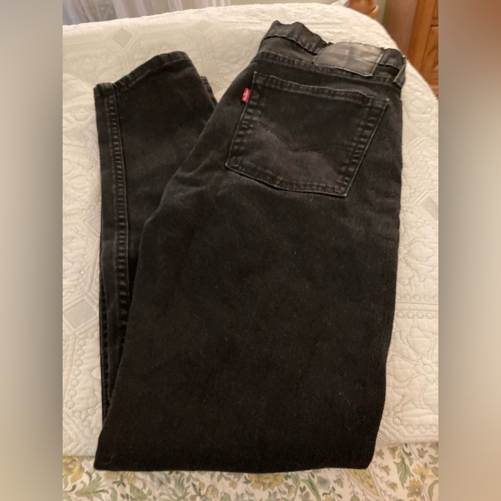 Levi’s 510 Black Heavy Denim Jeans Sz 32 x 32